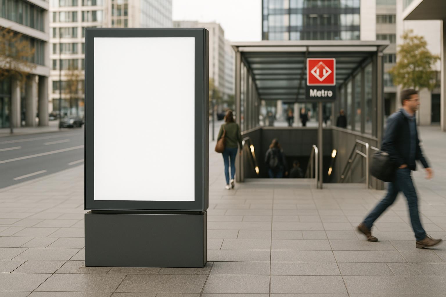 MUPI Estação Metro