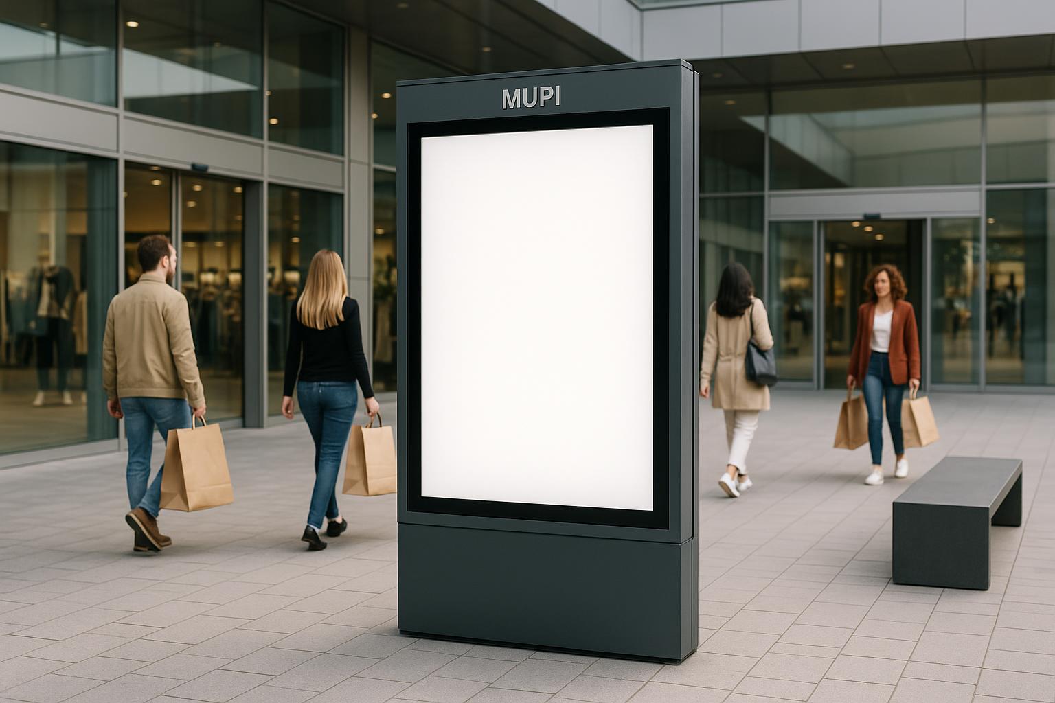 MUPI Centro Comercial