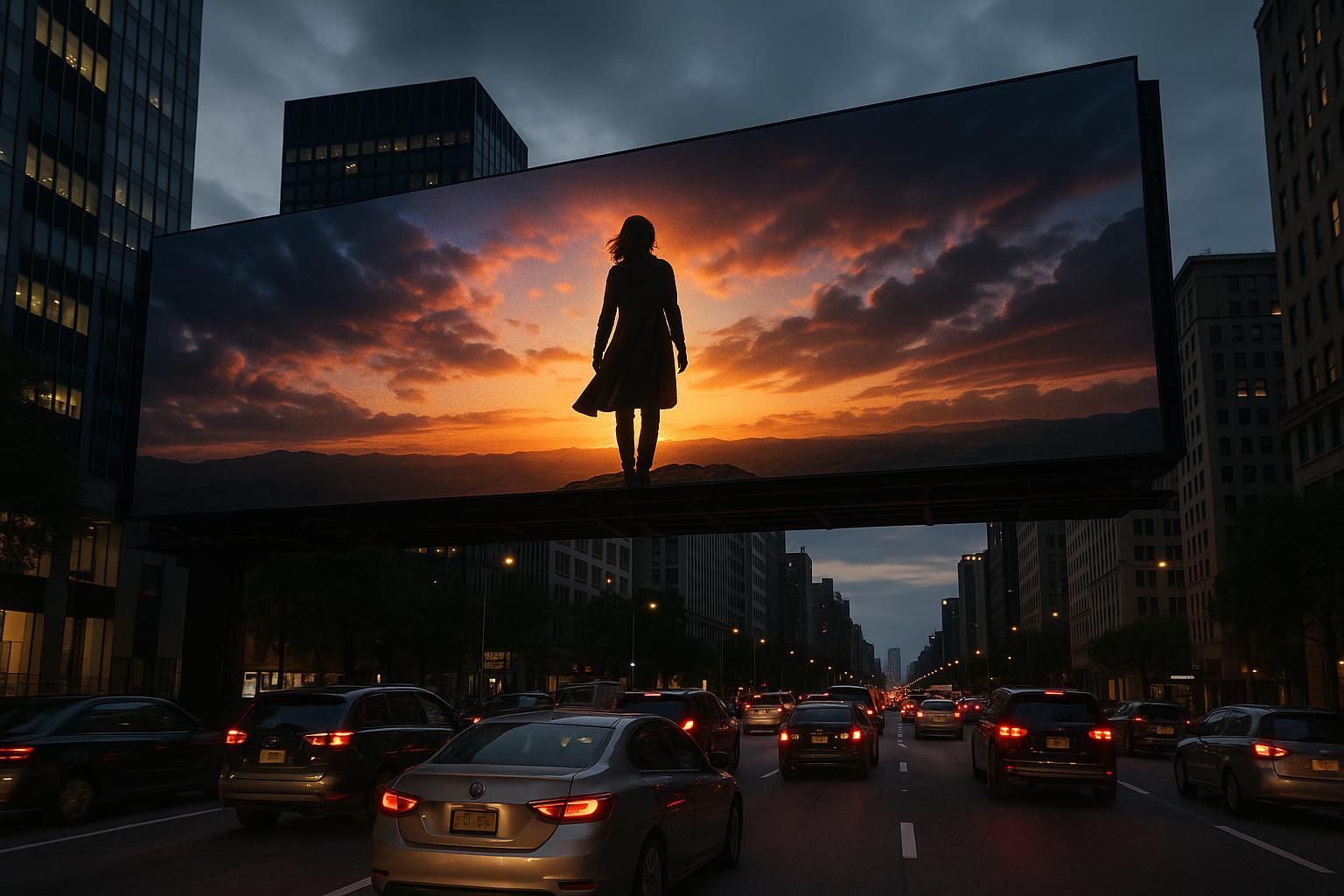 Painel LED Panorâmico