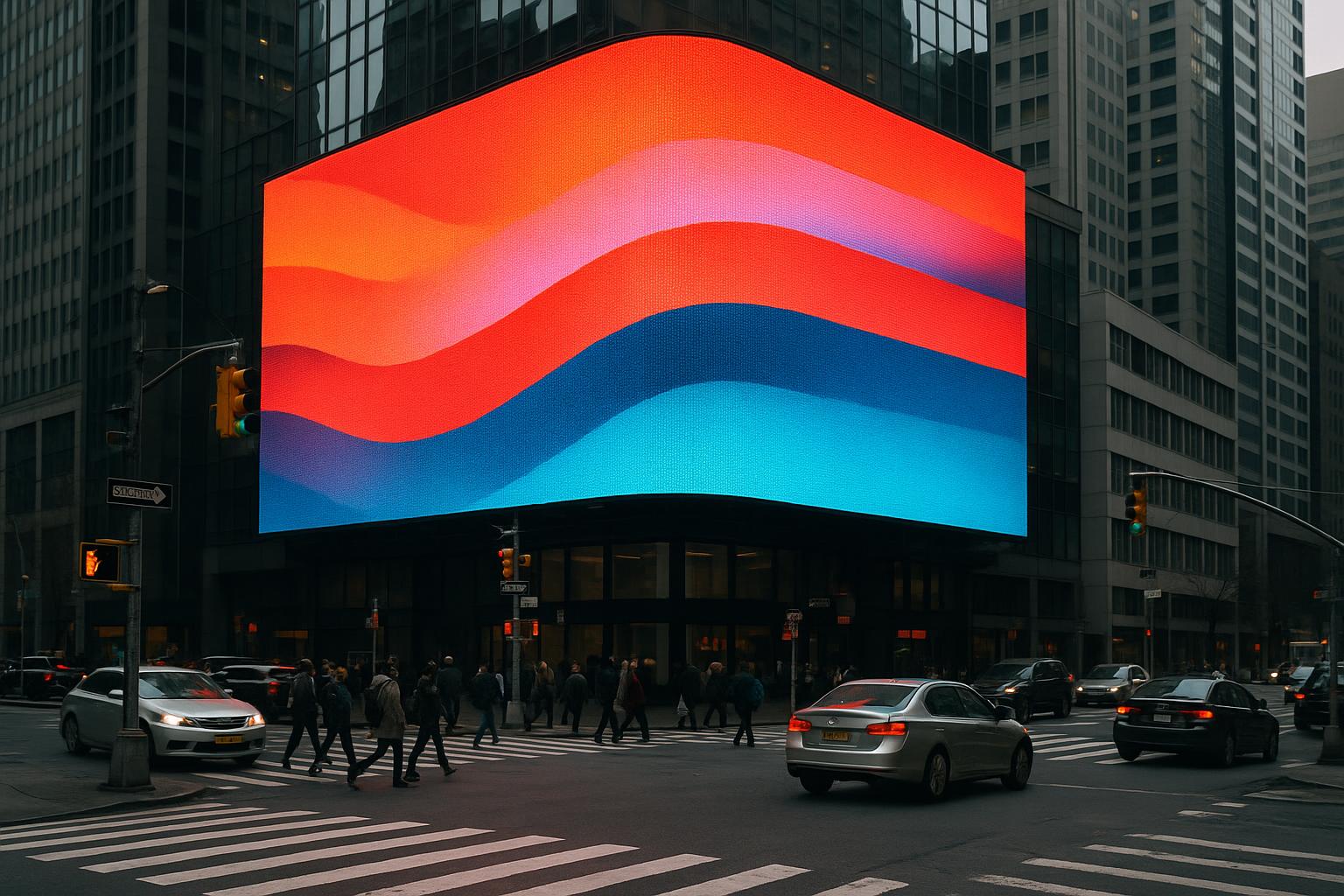 Painel LED Cruzamento